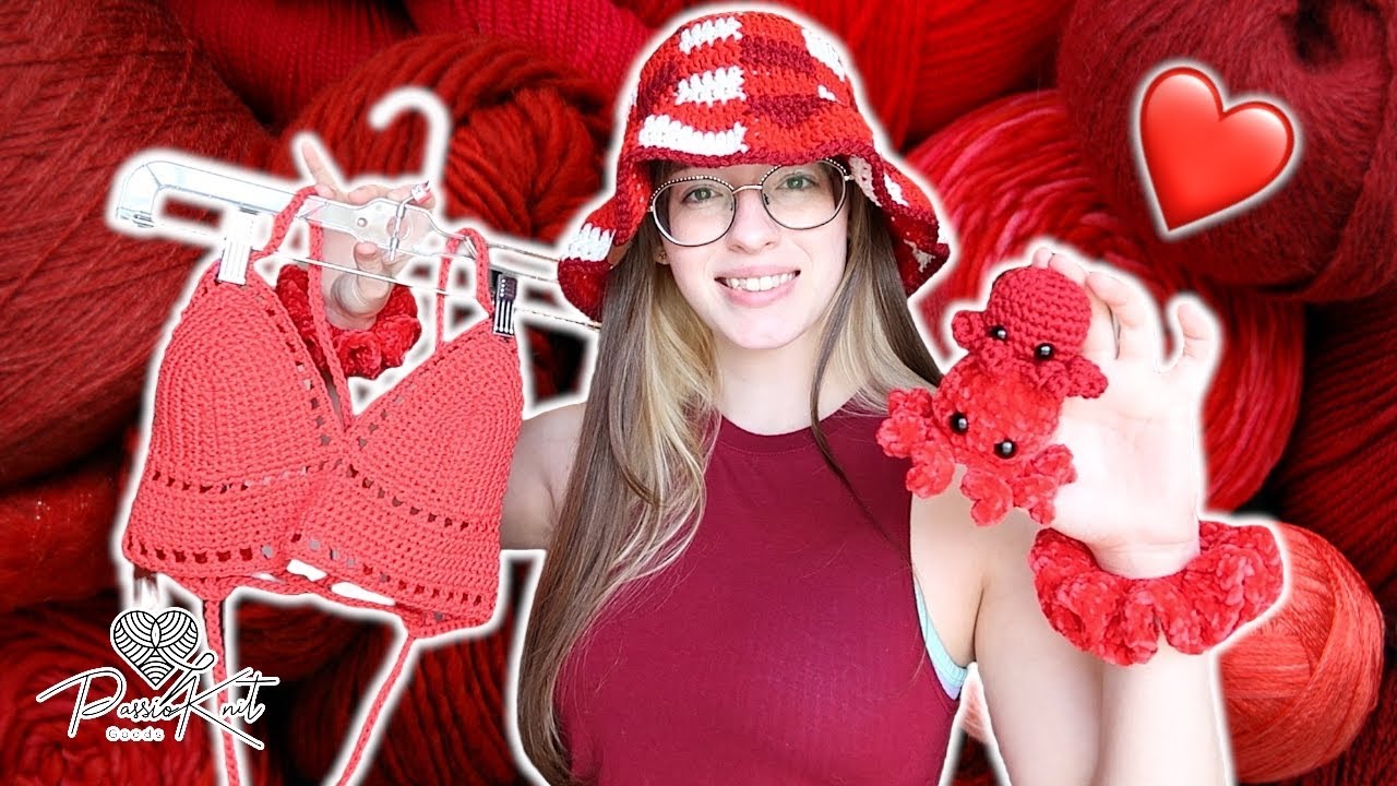 Making Everything Red | PassioKnit Vlog