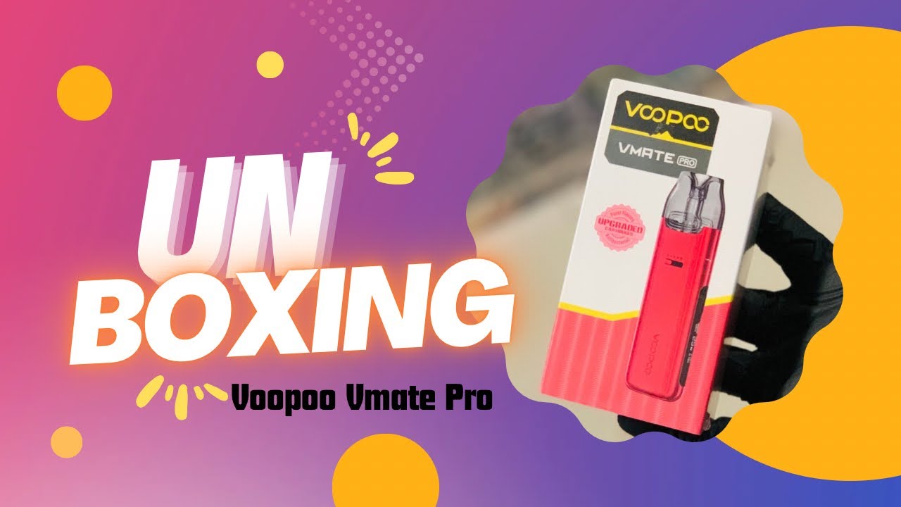 Voopoo Vmate Pro Unboxing | Mr. Zindani | #vamate #voopoo #vape  #pakistan