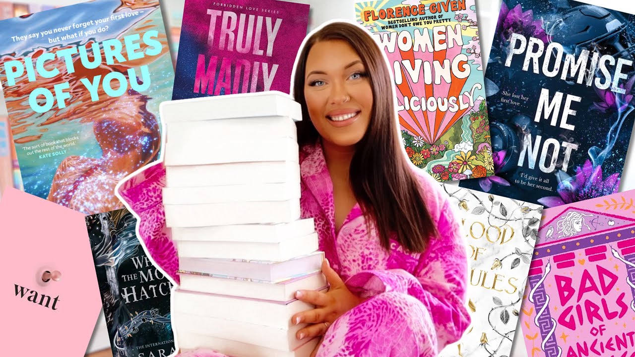 NEW YEAR, NEW BOOKS 🛍️✨ 2025 goals & book haul