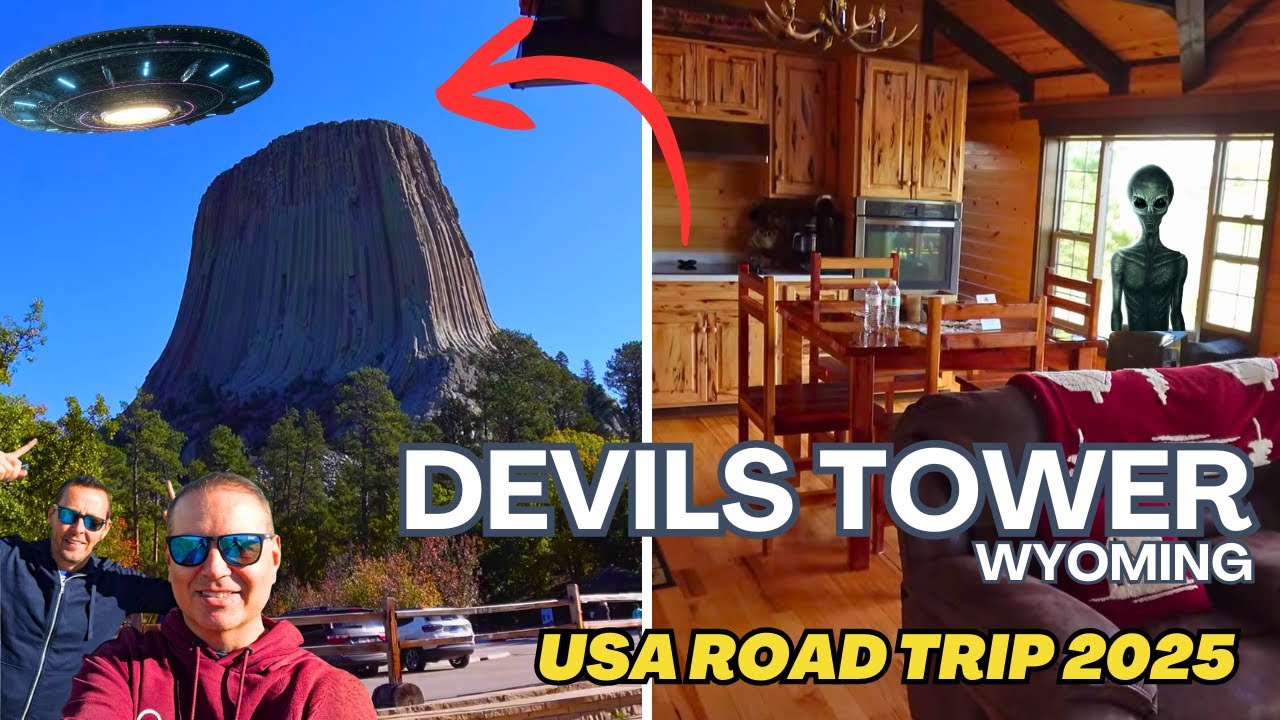 DEVIL’S TOWER Wyoming | Close Encounters of The Third Kind | USA ROAD TRIP OCT 2025