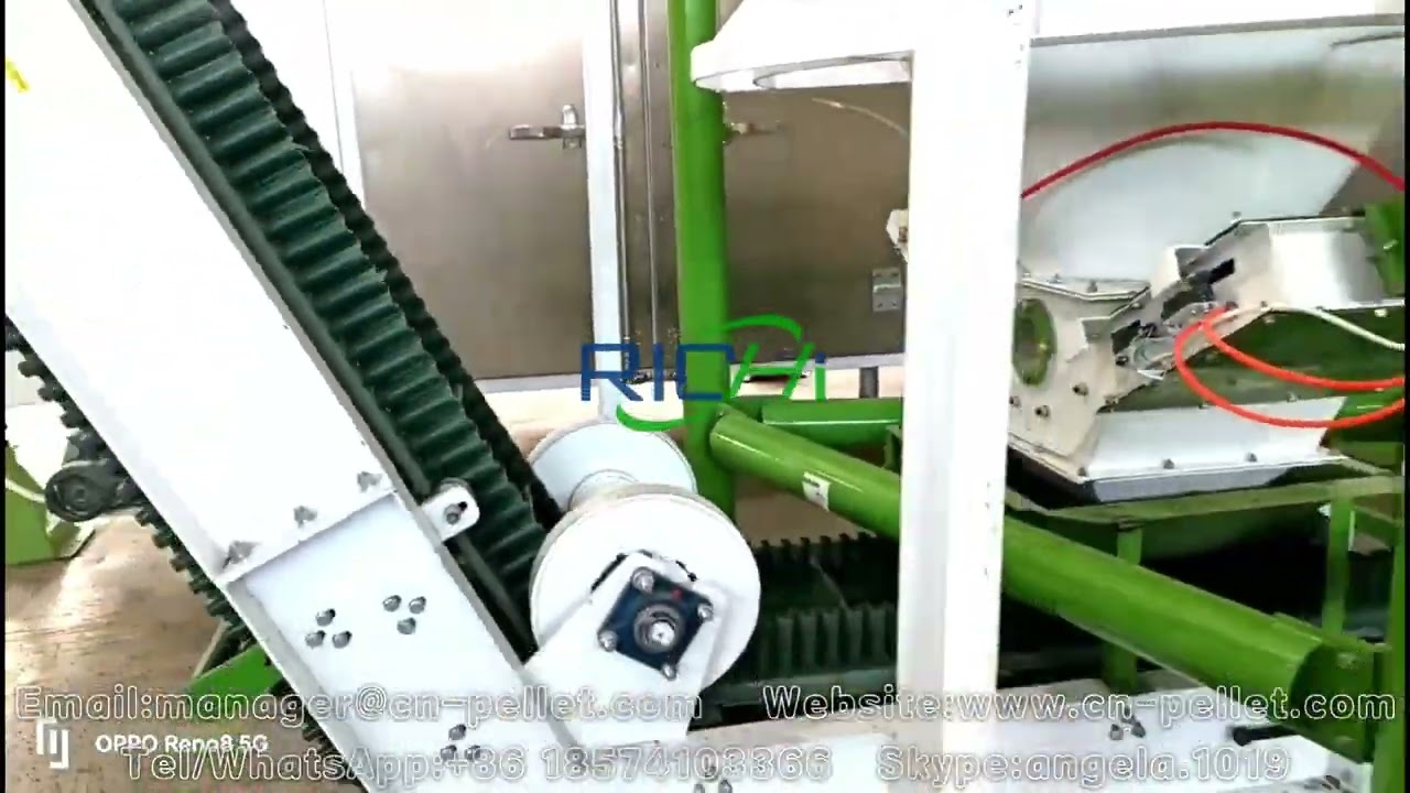 Russian 1.5-2T/H Fish Feed Production Line Setup