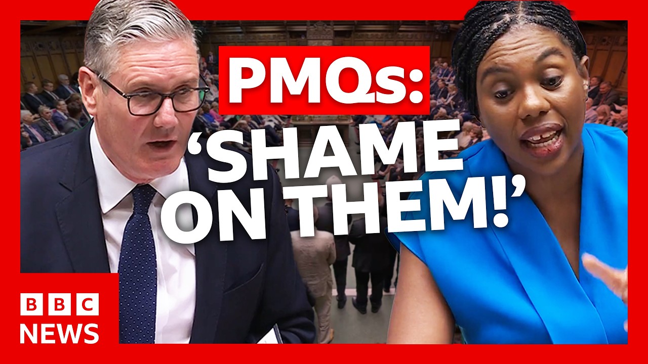 Starmer faces Badenoch at PMQs for first time since resignation | BBC News