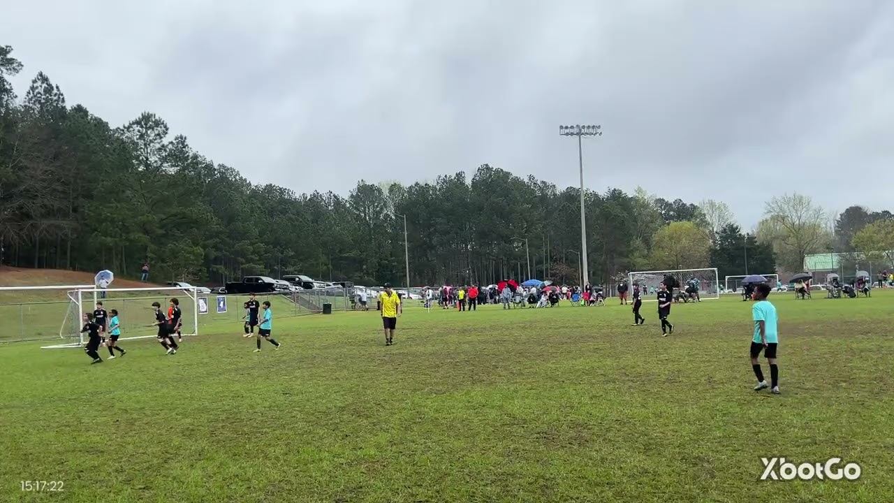 U12 Rec Soccer 2nd half of 3rd Spring Season game 