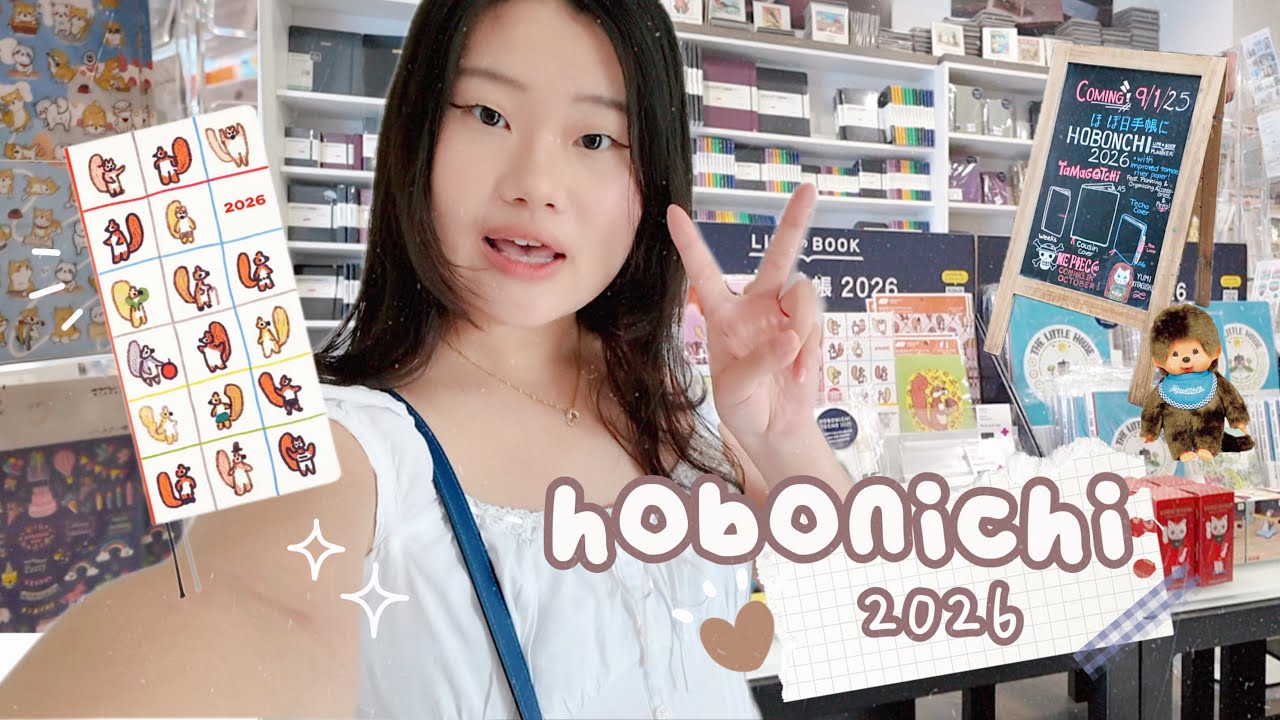 hobonichi techo 2026 .𖥔 ݁ buying in person + cute stationery haul