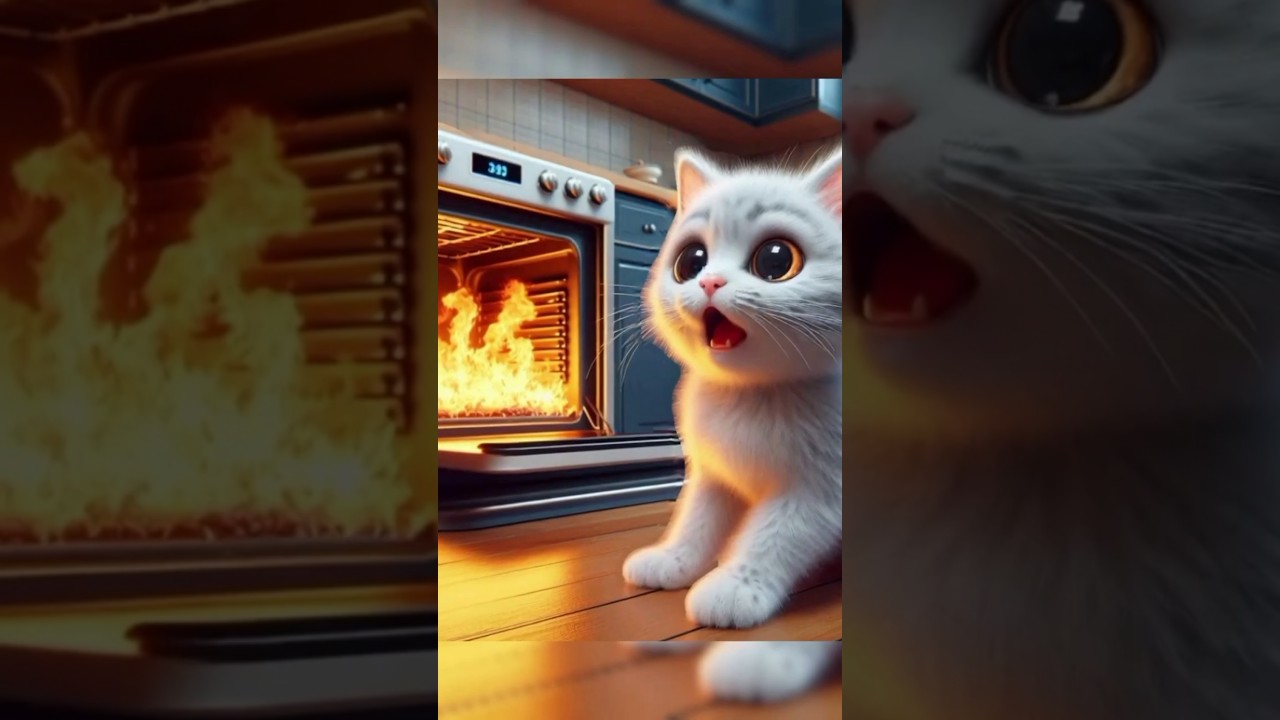 The Tragic Consequences of a Mother's Anger  #cat #wildliferescue #animation #funny #cute #animals