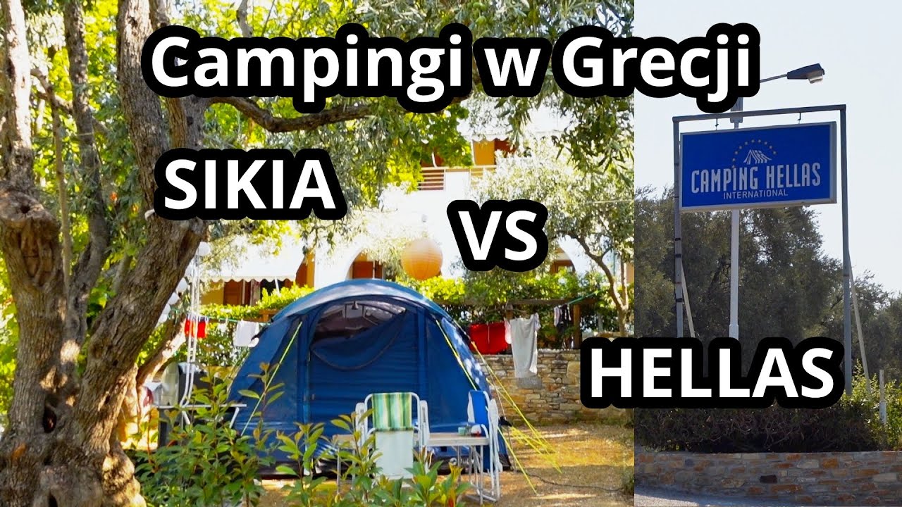 Campingi w Grecji - jak wyglądają? Camping Hellas i Camping Sikia | Grecja #17