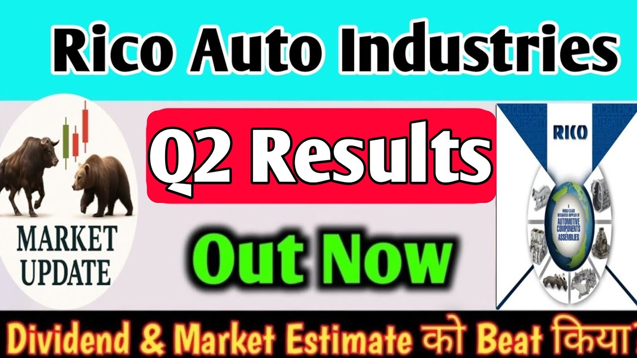 Rico Auto Q2 Results 2026 | Rico Auto Share Latest News | rico auto industries Q2 Results Today