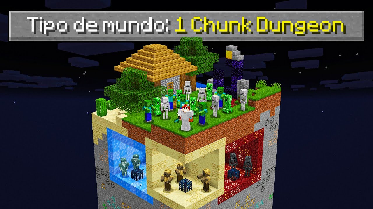 1 CHUNK de MONSTROS