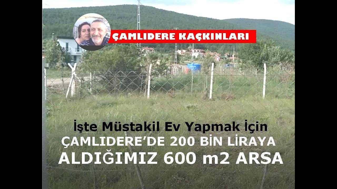 İşte Çamlıdere'de 200 Bin TL'ye Aldığımız 600 m2 Arsa. #köyegöç #arsa #yayla #bahçe #gıdakrizi