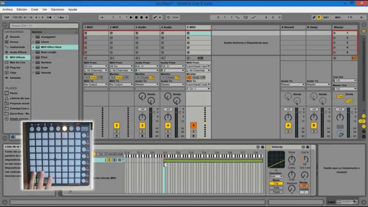 Tutorial Novation Launchpad - Como crear un show de luces - Parte 2