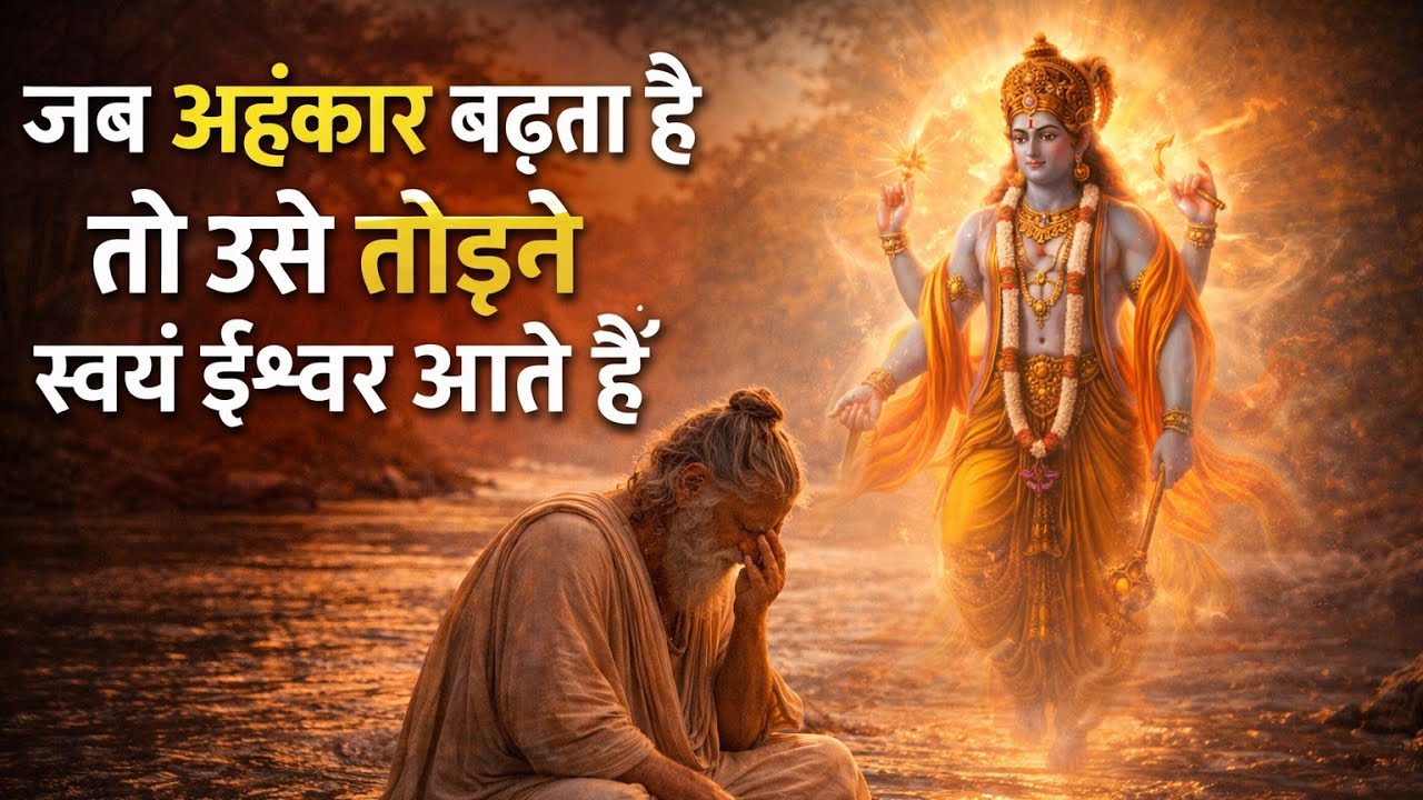 जब अहंकार बढ़ता है तो उसे तोड़ने स्वयं ईश्वर आते हैं | एक गूढ़ सनातन कथा | Hindi Religious Story