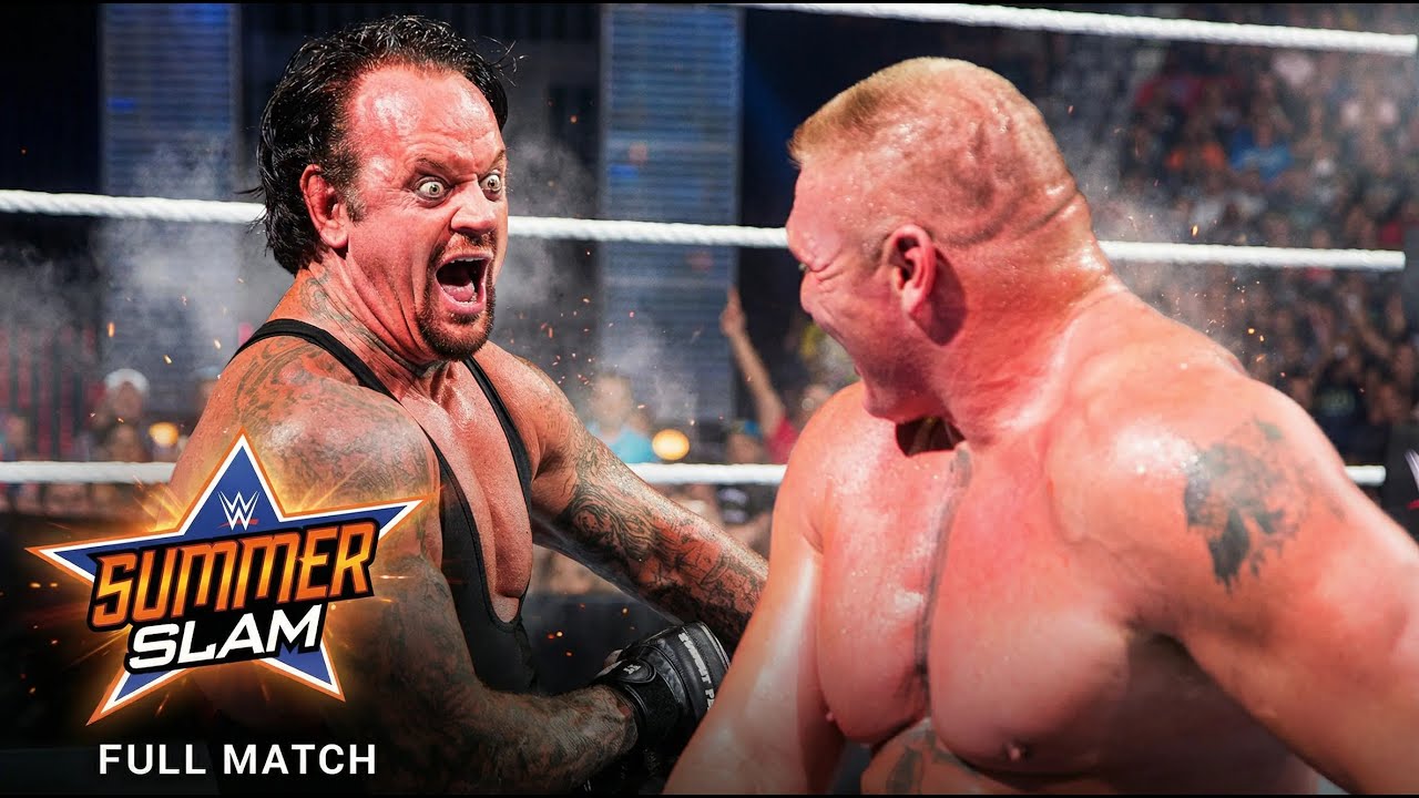 Brock Lesnar vs. The Undertaker – A Battle Beyond Wrestling