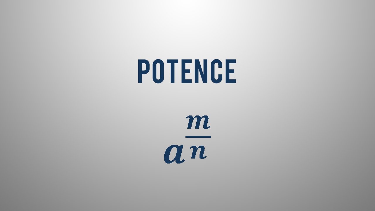 Potence z racionalnimi eksponenti