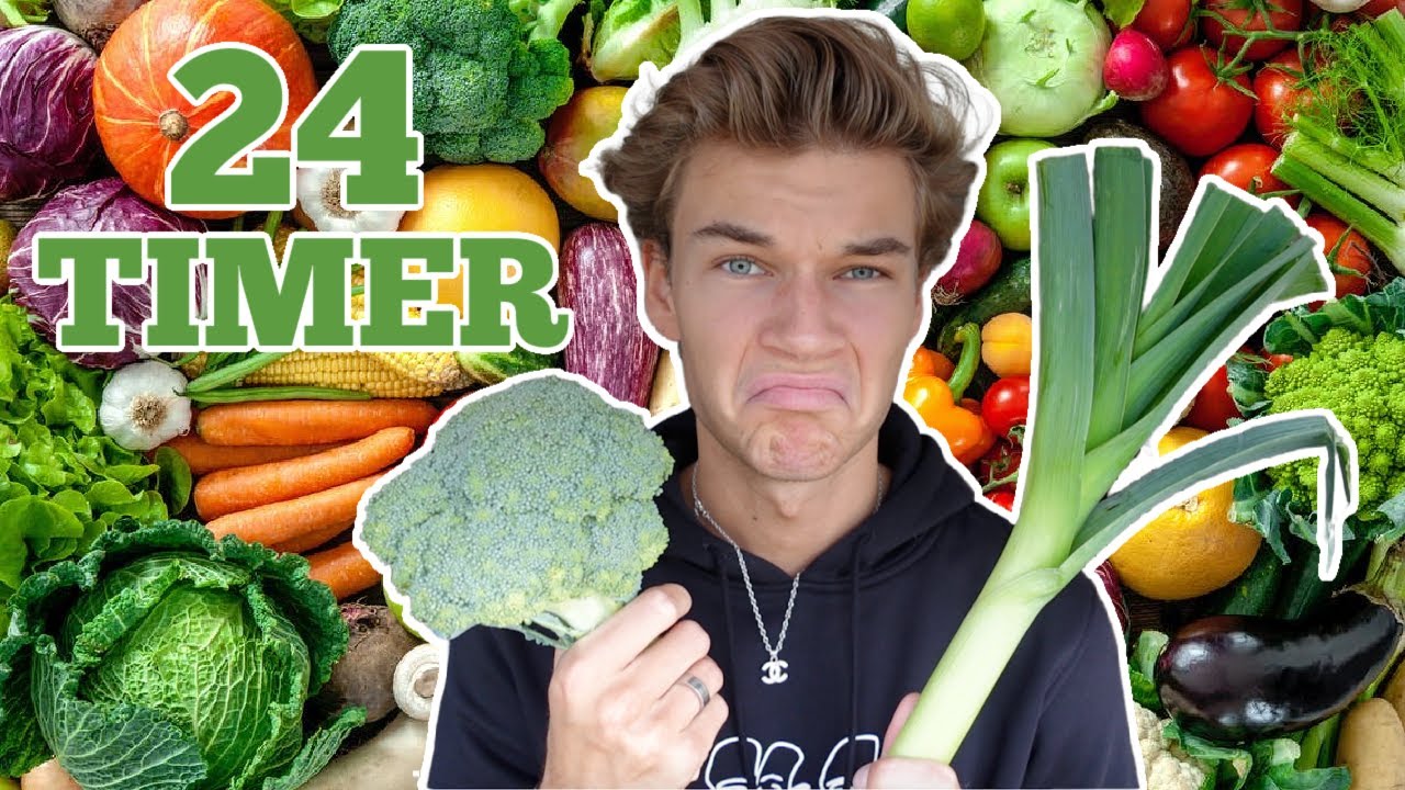 SPISER KUN GRØNTSAGER I 24 TIMER!