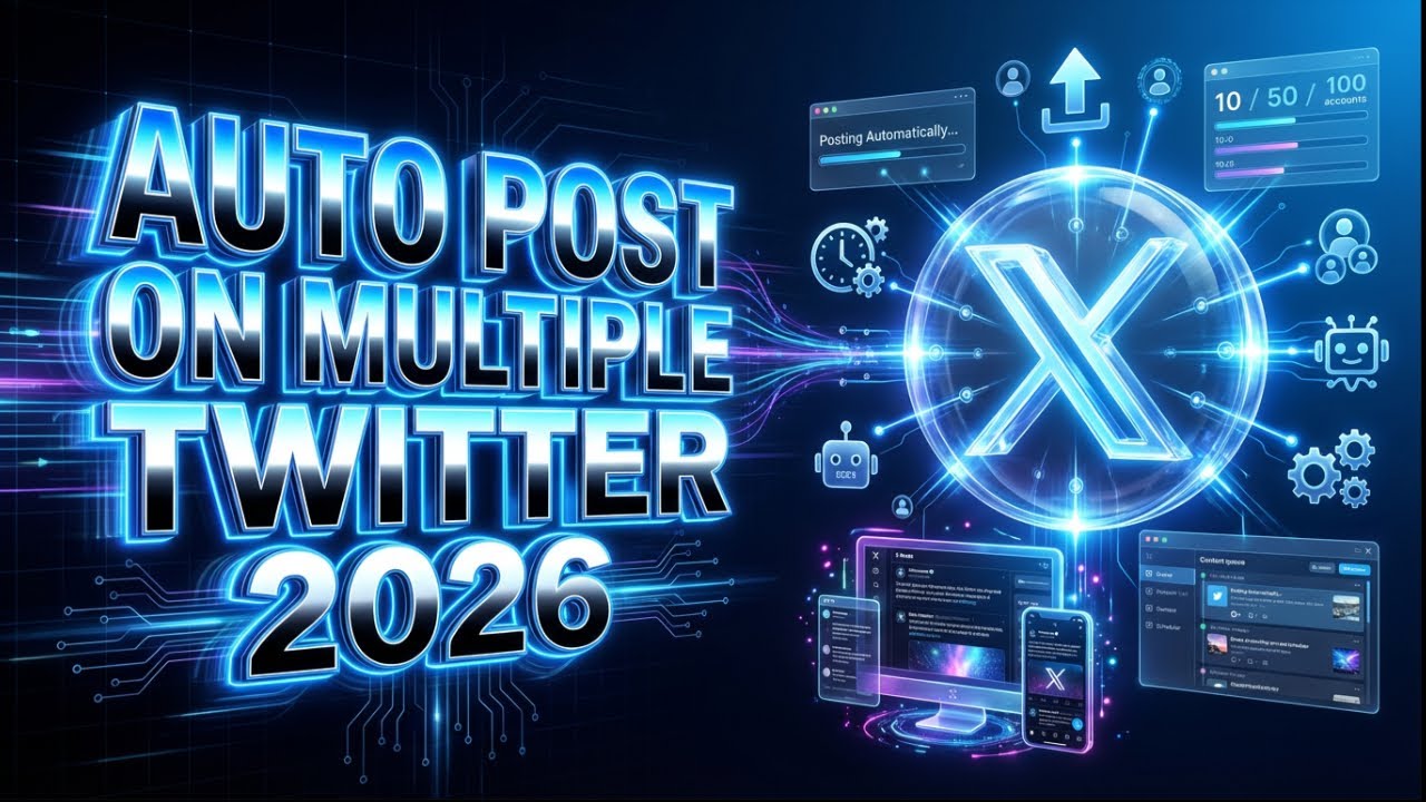 Auto Post On Multiple Twitter 2026 | How To Auto Post On Twitter