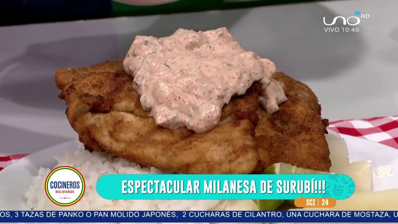 MILANESA DE SURUBÍ - Cocinero Pablo Cortez