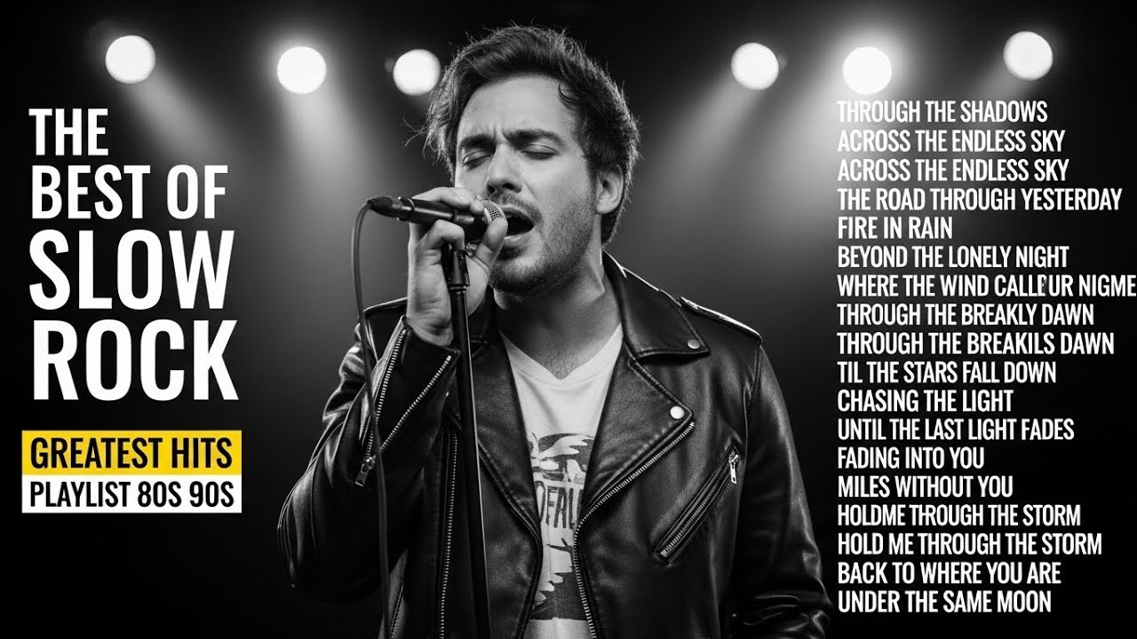 Legendary Slow Rock Love Hits | The Most Emotional Songs Ever Made