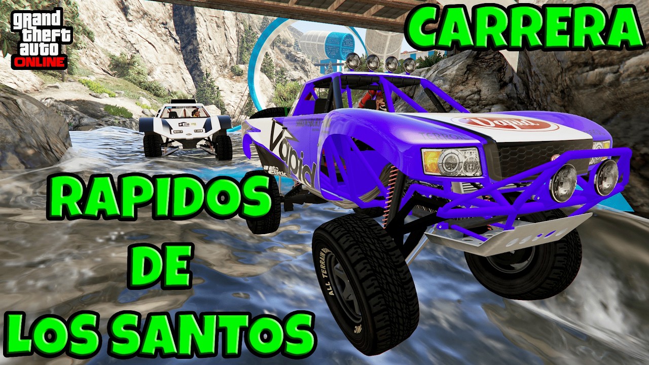 CARRERA por los RAPIDOS de LOS SANTOS con TODO TERRENOS || GTA ONLINE