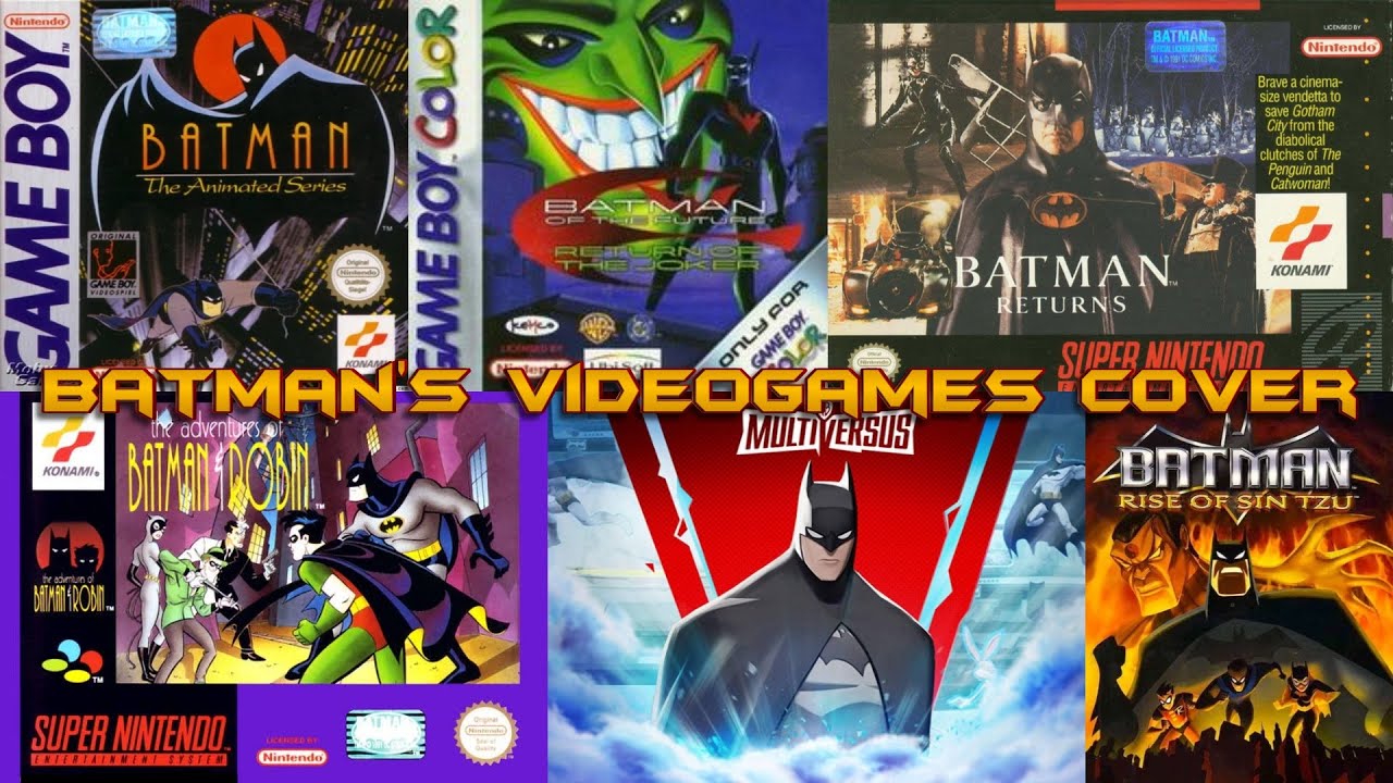 Batman's Videogames Cover (Inspired in Danny Elfman's theme)