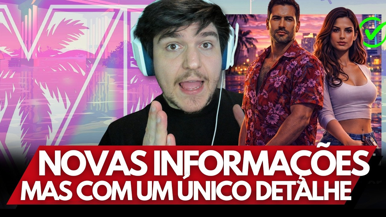 ROCKSTAR AFIRMA QUE A QUALQUER MOMENTO TEREMOS INFORMAÇÃO DE GTA 6, MASSSSSS...