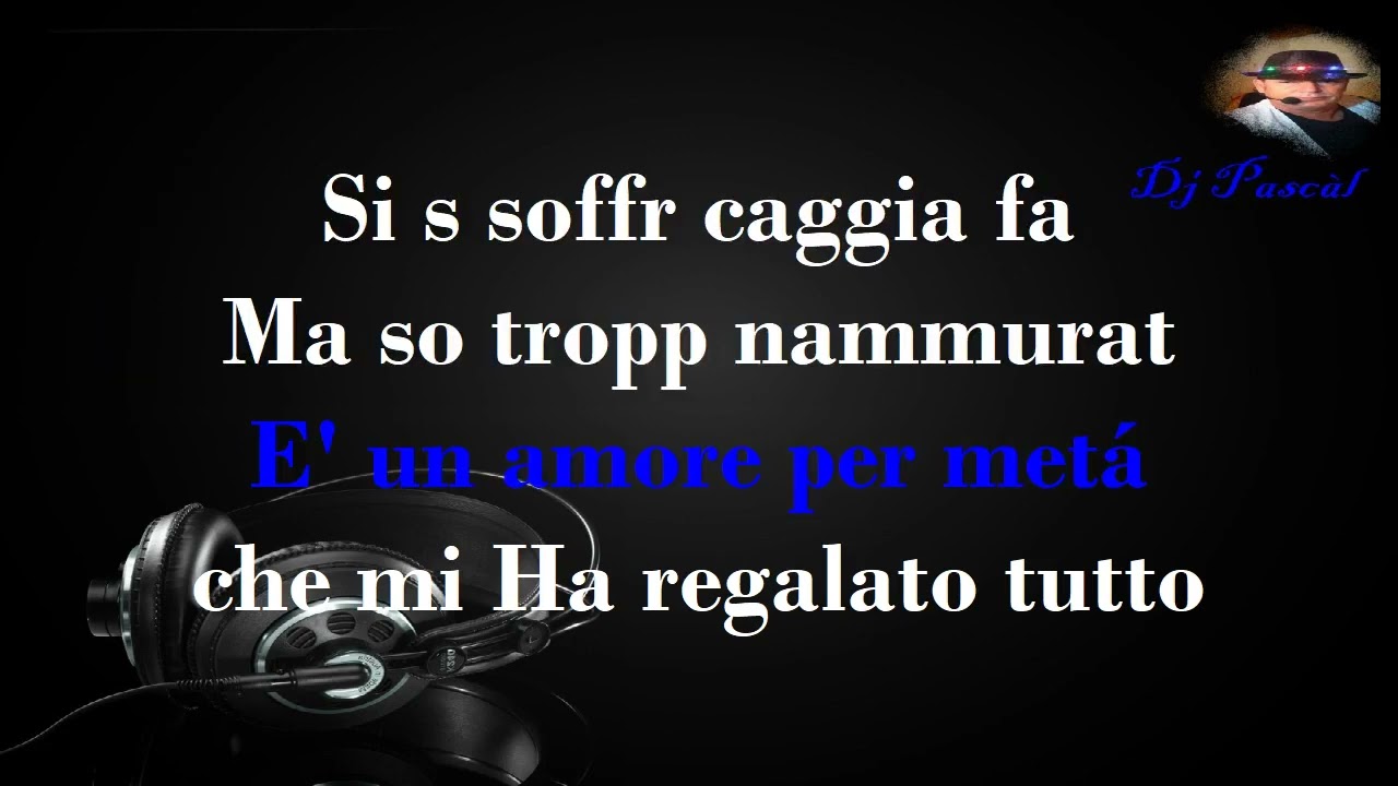 Anthony   Un amore per metà  Karaoke Avi