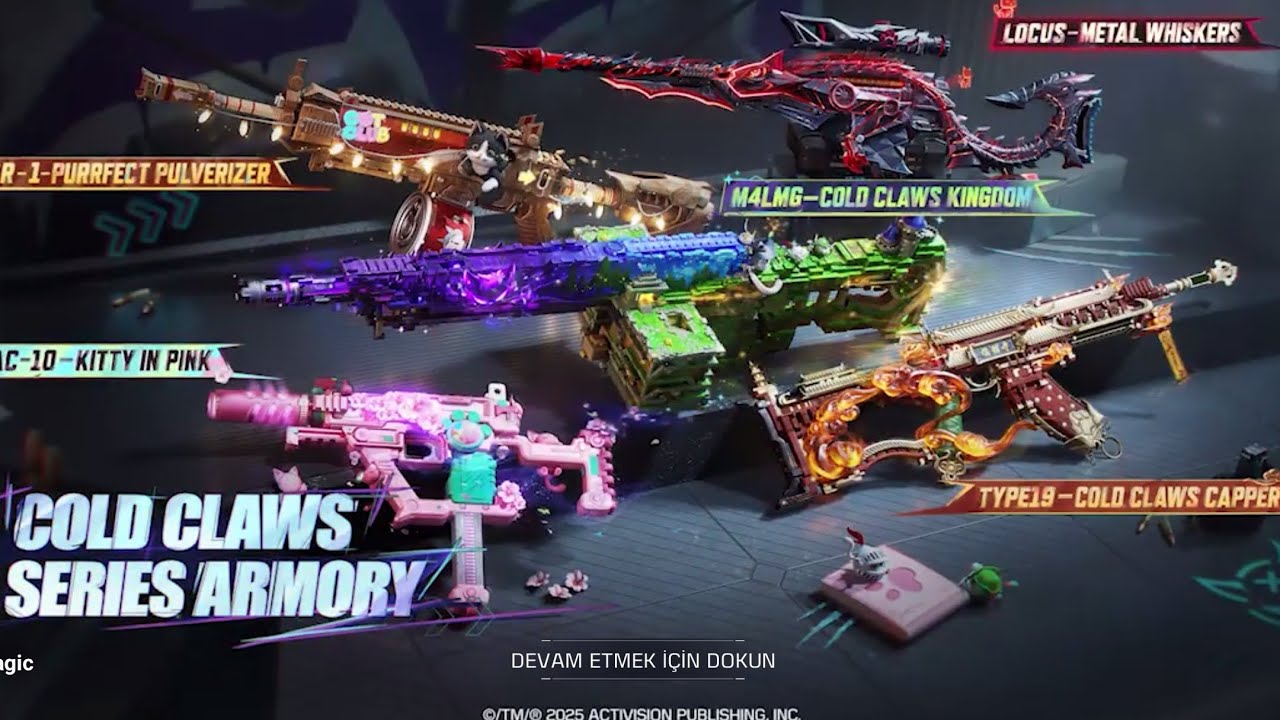 call of duty mobile Donuk Pençe Serisi