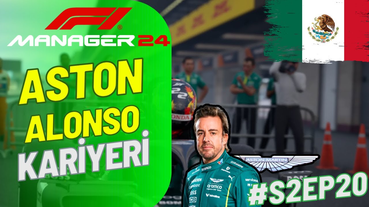 Verstappen Yine Kazandı! Puan Farkı 62’ye Düştü.|F1 MANAGER 24 DLC 25 ASTON ALONSO KARİYERİ