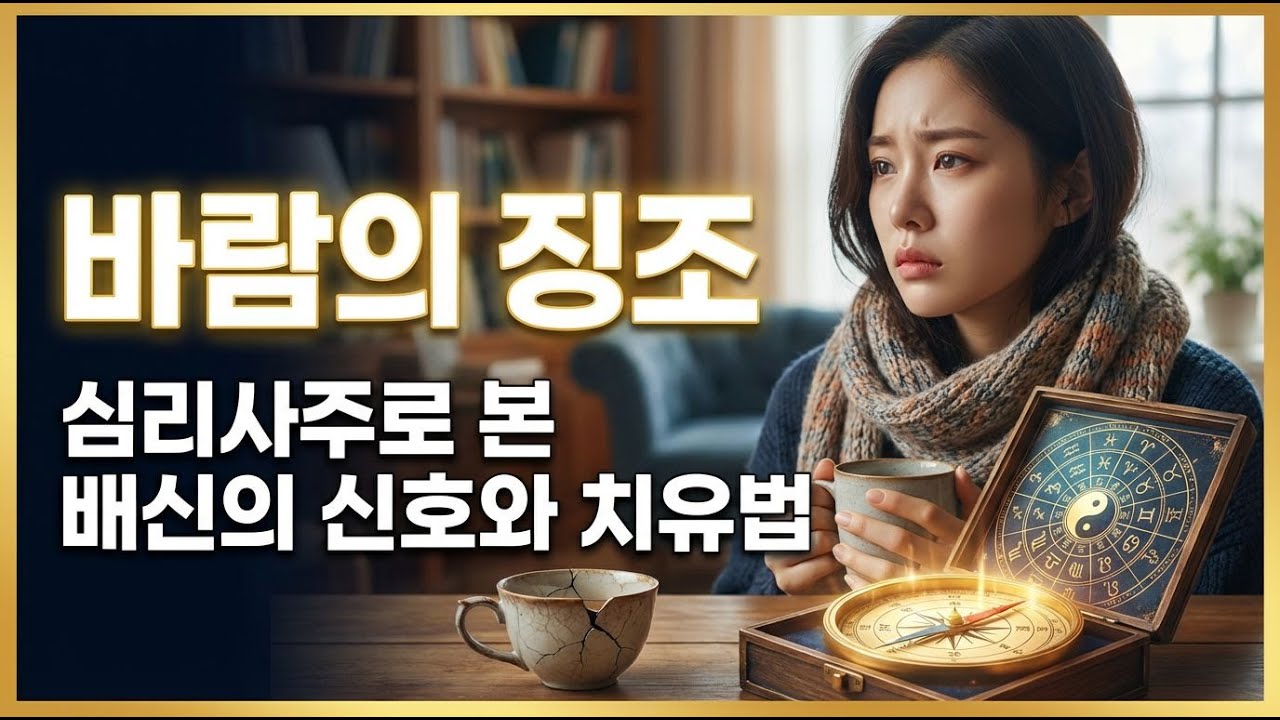 여자의 직감: 배신의 신호를 읽는 법 #여자의직감 #배신신호 #심리사주