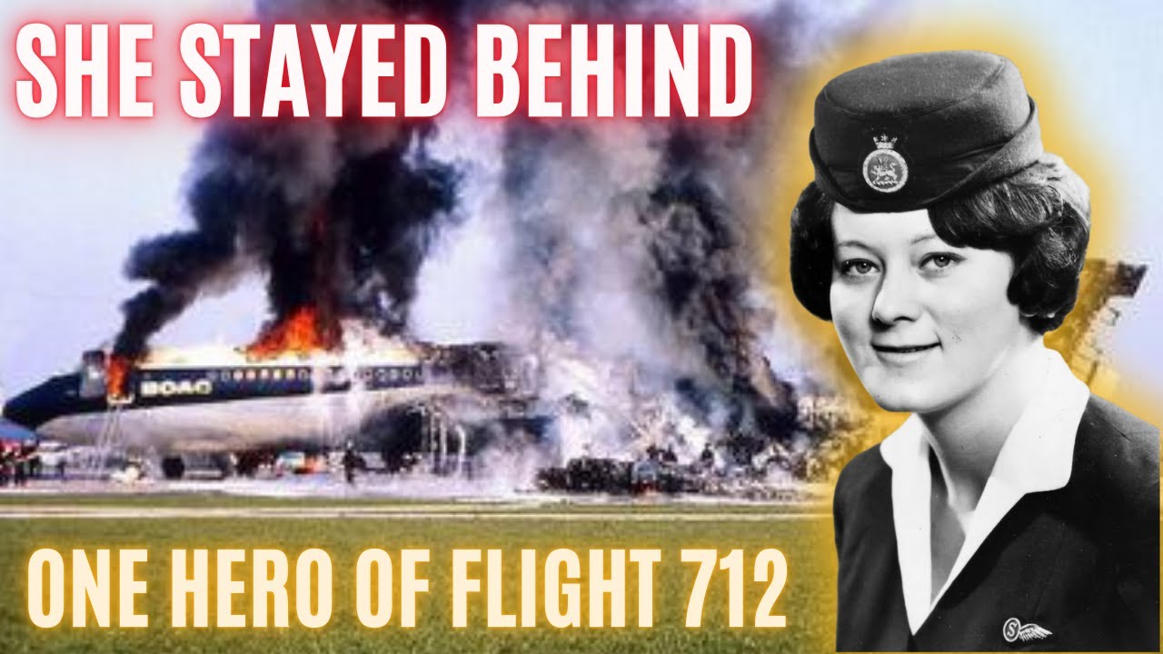 This Flight Attendant Gave EVERYTHING So Others Could Live. The Disaster of BOAC 712