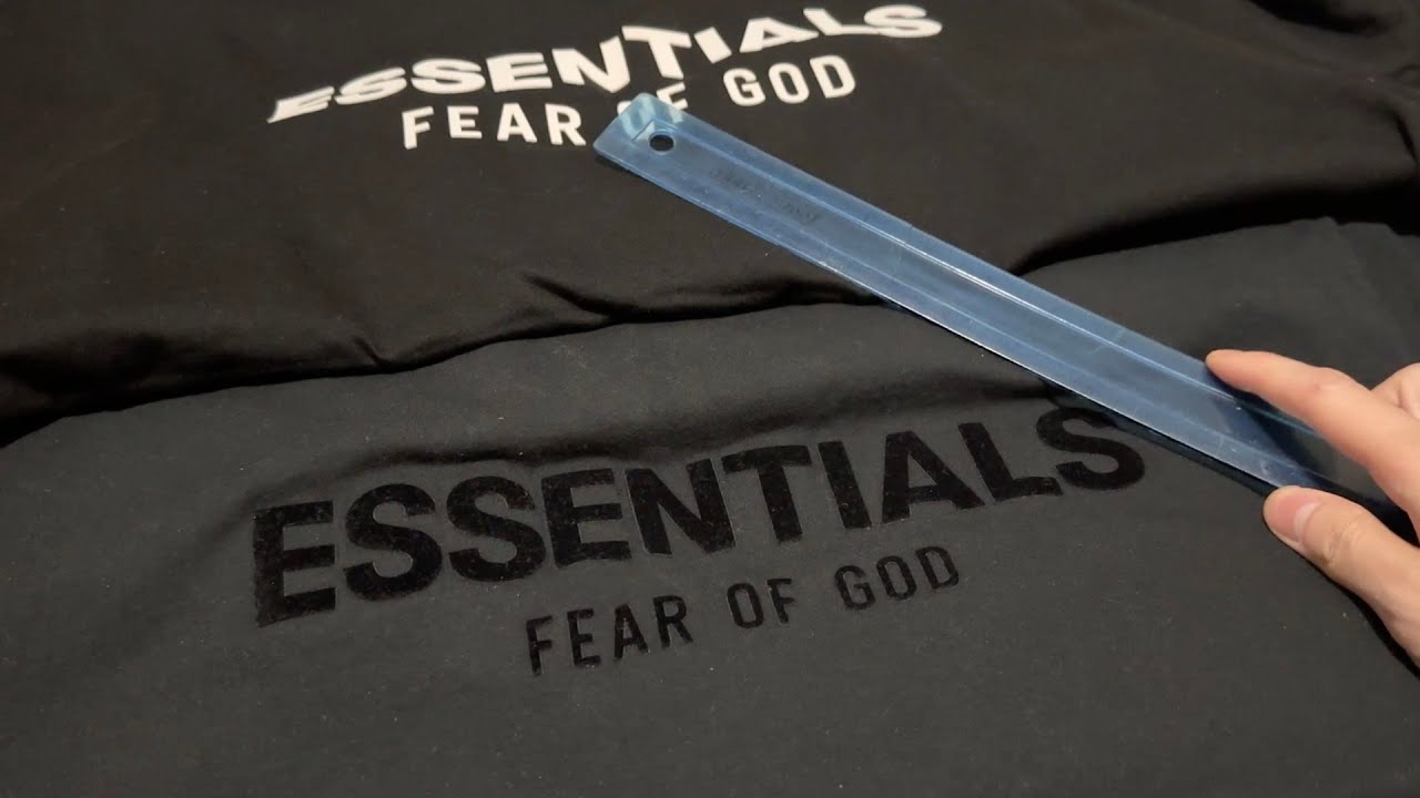 Футболка FEAR OF GOD ESSENTIALS | Основная коллекция LEGIT CHECK 2023/2024