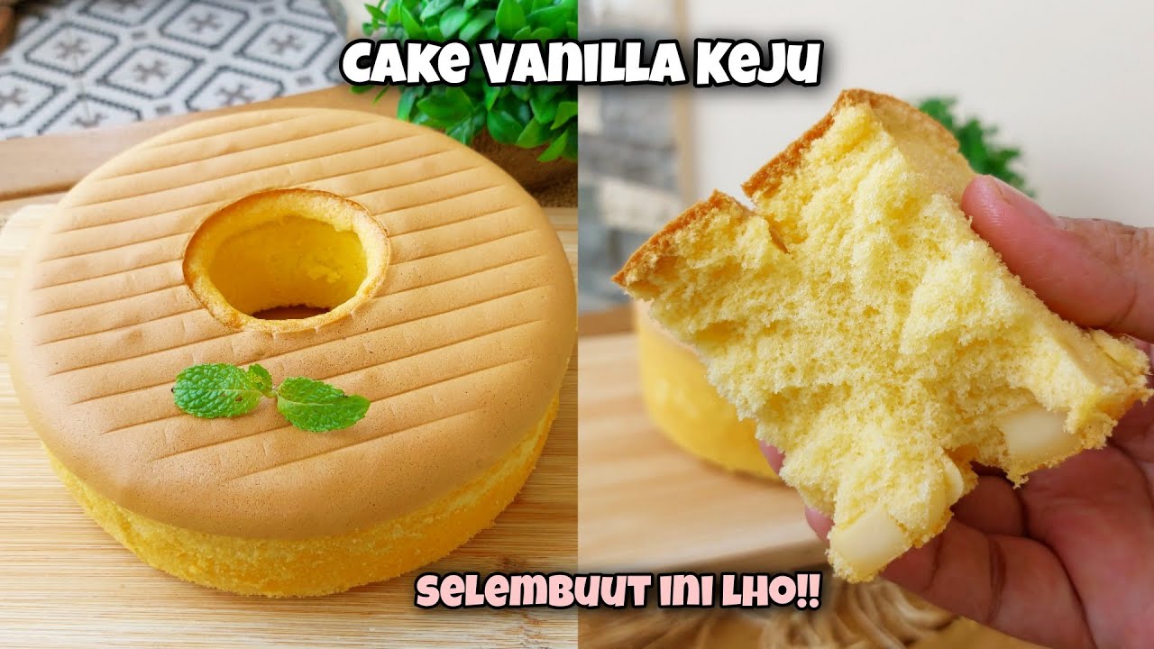 SEJAUH INI YANG LEMBUT DENGAN AROMA VANILLA DAN RASA KEJU ISTIMEWA! METODE ALL IN ONE!!