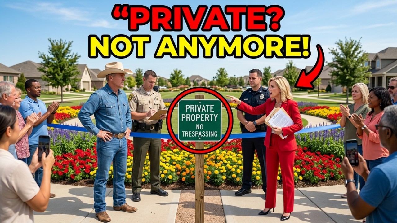 HOA Held a Ribbon Cutting on My Land — Then the County Governor Asked Who Actually Owned It