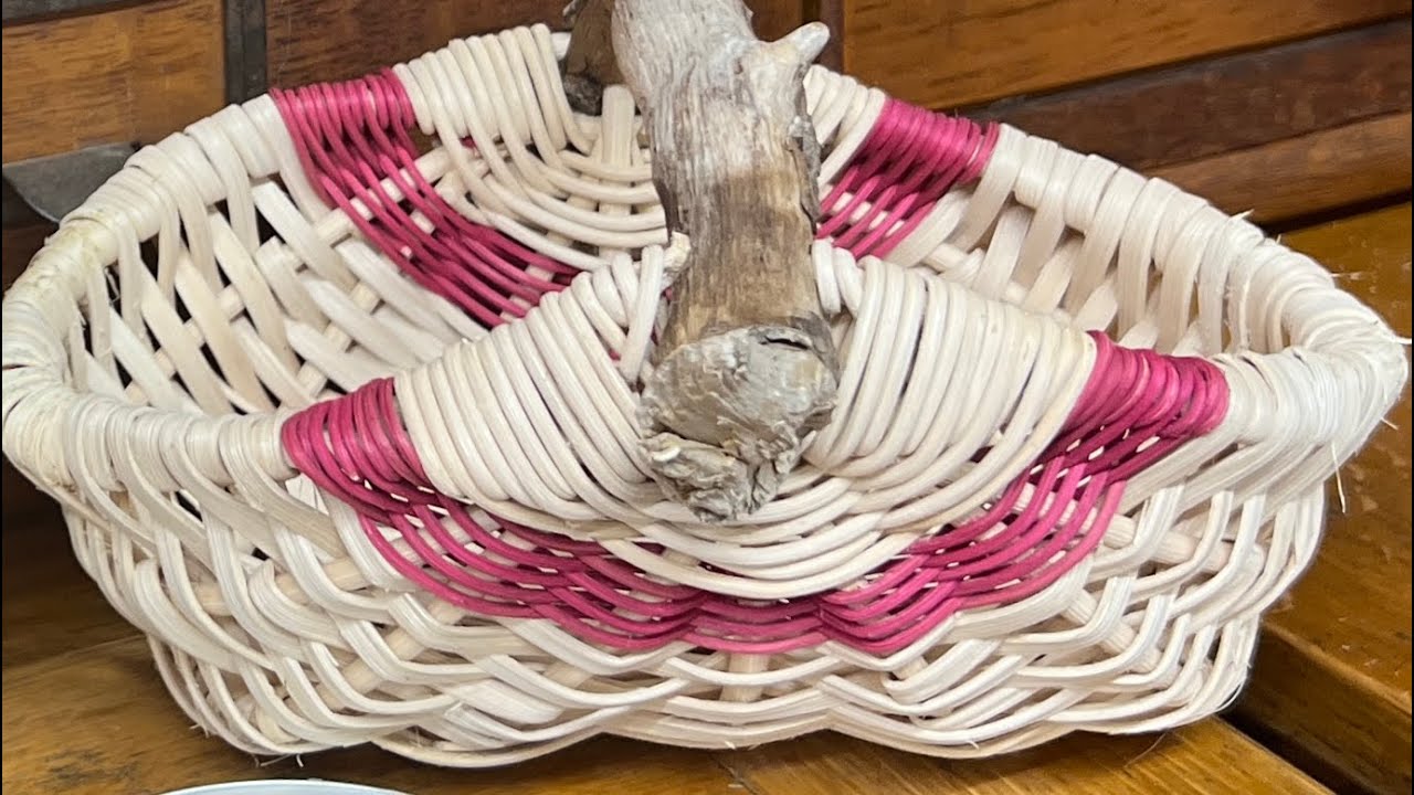 Driftwood Handled Egg Basket Tutorial