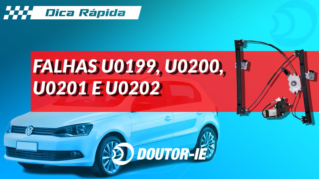 Falhas U0199, U0200, U0201 e U0202: Volkswagen Gol - Falha de comunica&ccedil;&atilde;o | Doutor-IE