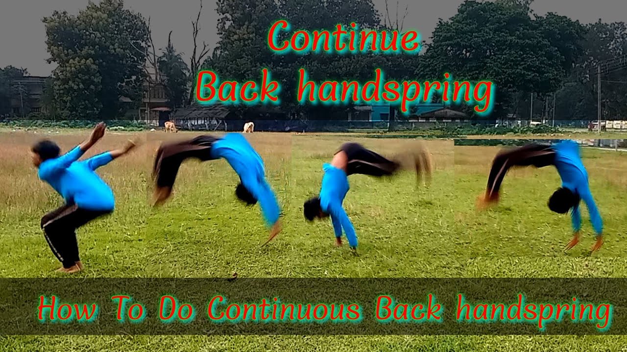 Continue back handspring //How to do continuous back handspring #flipvideo #video #continue