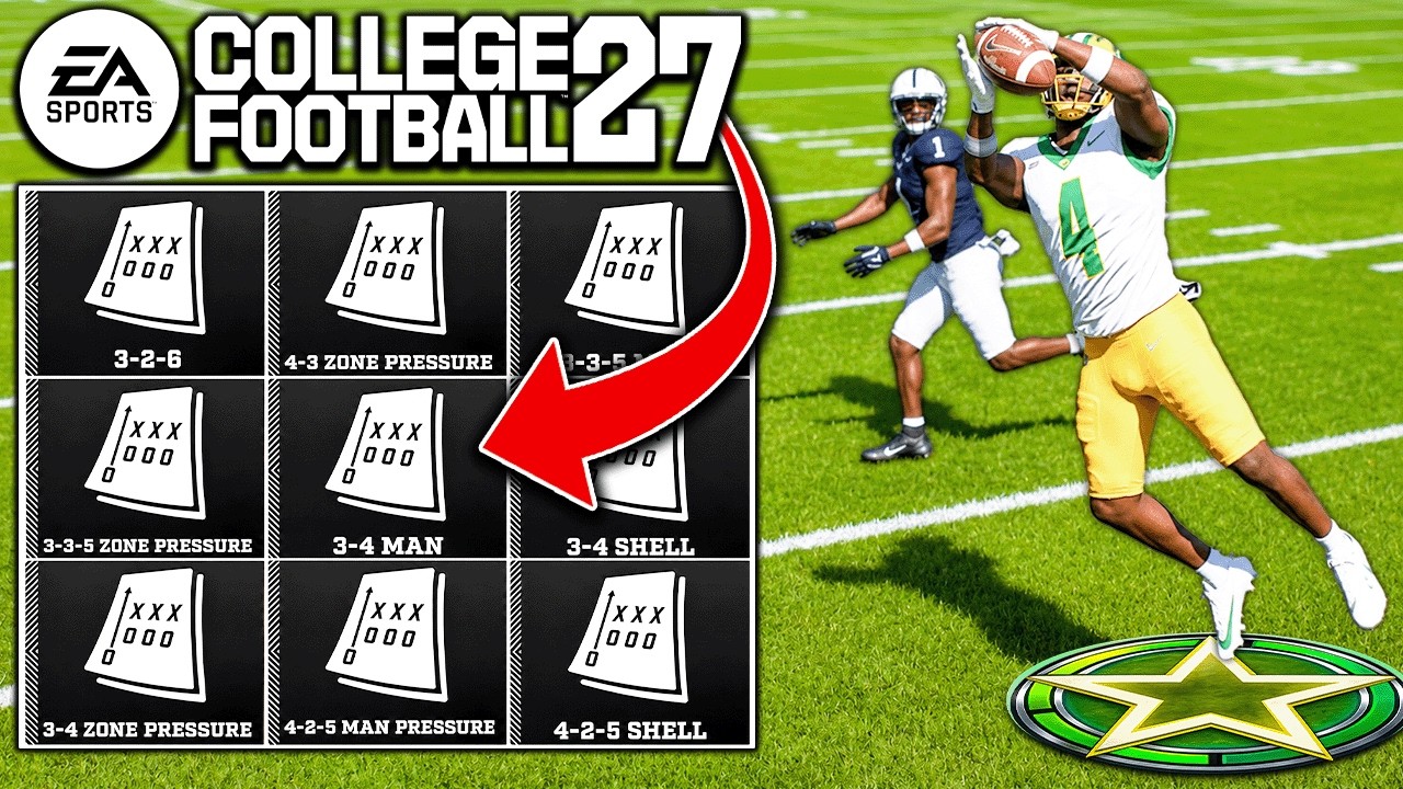 Все новые защитные механики в College Football 27