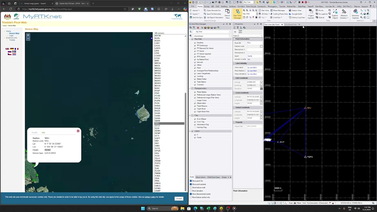 GNSS Static TBC Processing Part 3