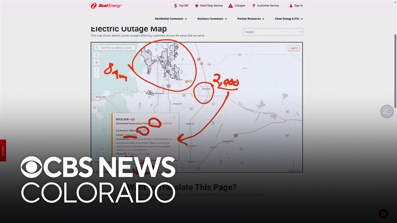 Some power outages happened before planned shutoff in Northern Colorado