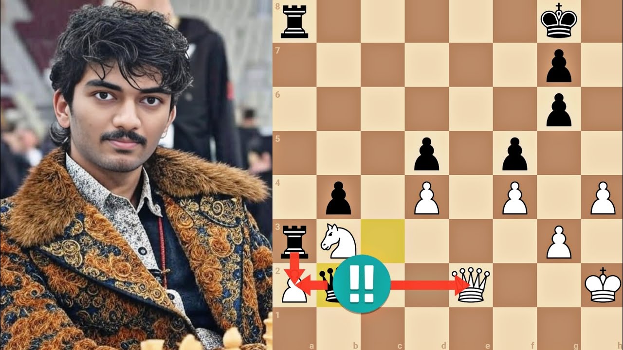 БРУТАЛЬНАЯ королевская жертва Гукеша ШОКИРУЕТ чемпионат мира.