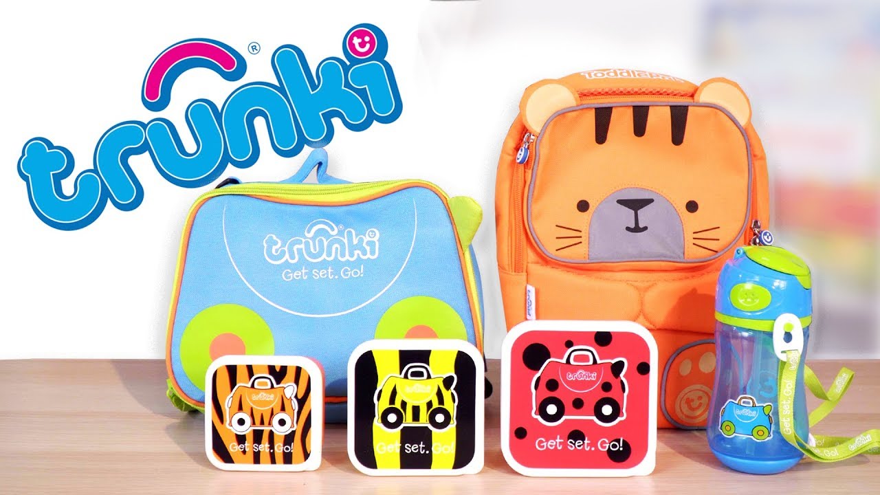 Trunki, pojemniki śniadaniowe, torby śniadaniowe, plecaki i bidony