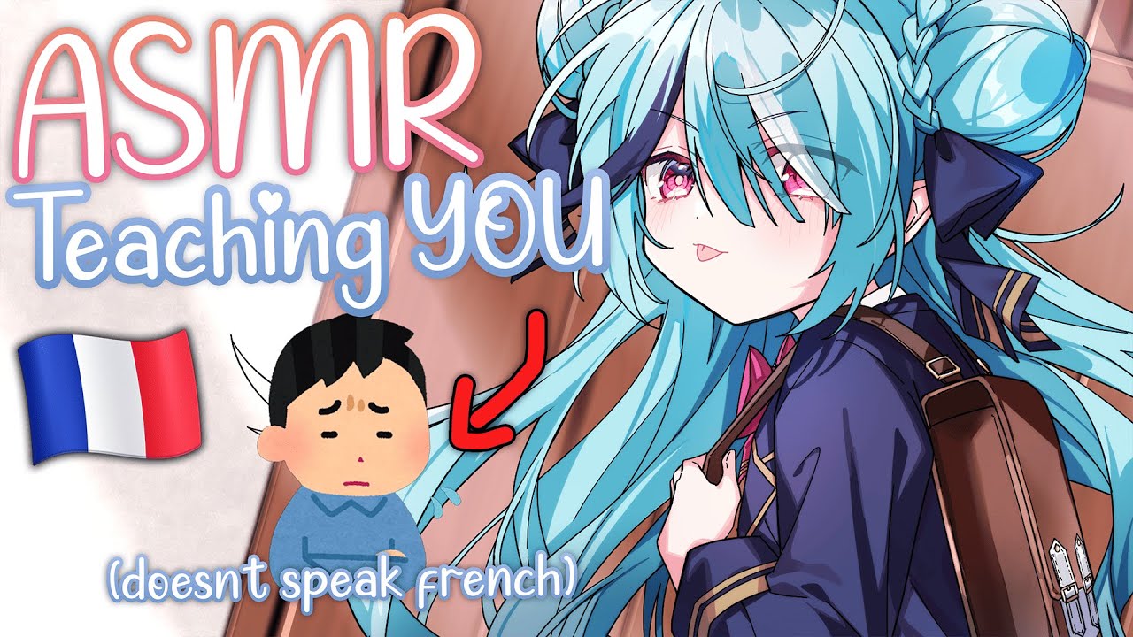 【ASMR】Your French Classmate Teaches You About Tingles (Whispers, Scissors, Tapping)