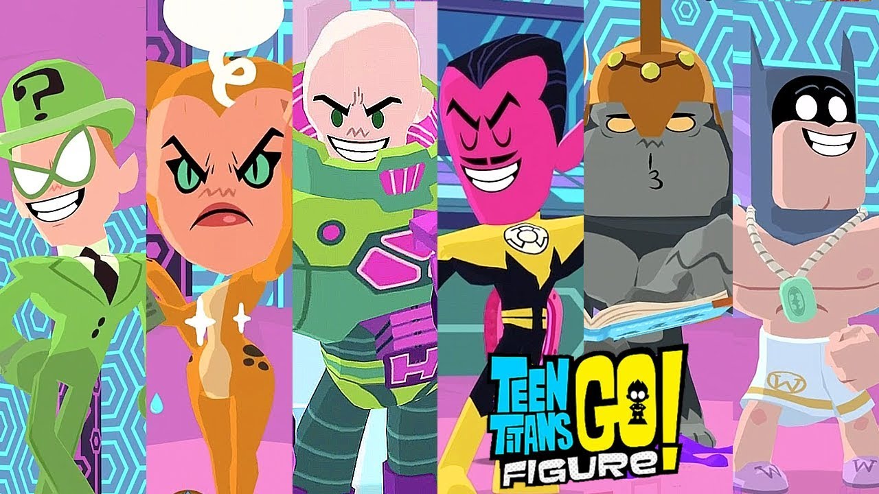 All New LEGION OF DOOM Characters In Martian Tournament - Teen Titans GO! Figure Gameplay