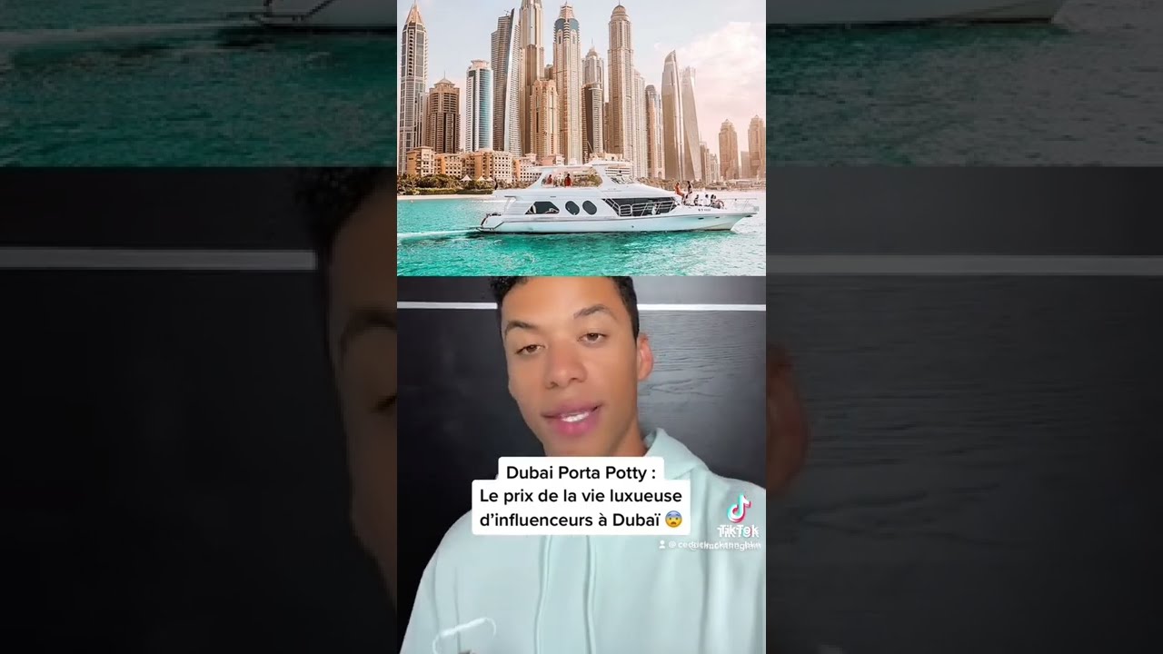 Dubaï PORTA POTTY  🥵 ce que les influenceuses réalisent a Dubaï triste réalité 