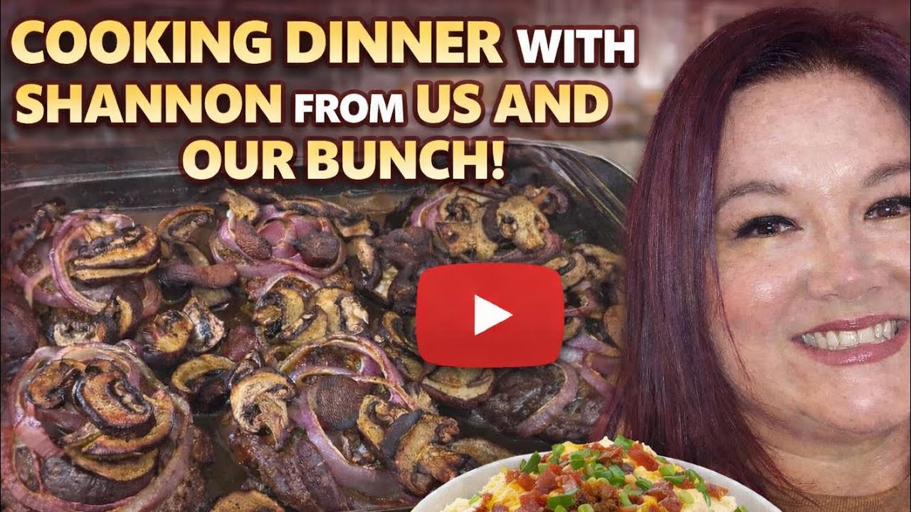 Easy Comfort Dinner! Shannon Makes Juicy Beef Patties + Loaded Mashed Potatoes | Fun Vlog