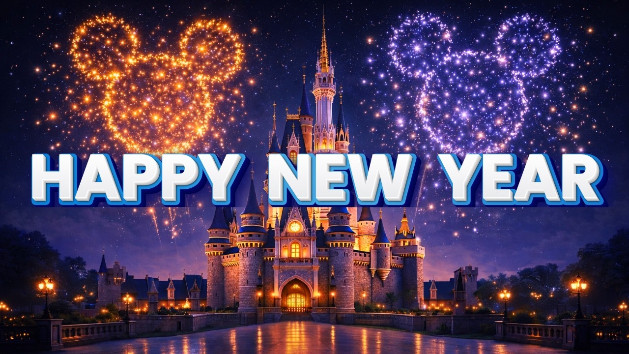 New Years 2026 Disney Fireworks 6 Hour Non Stop Show