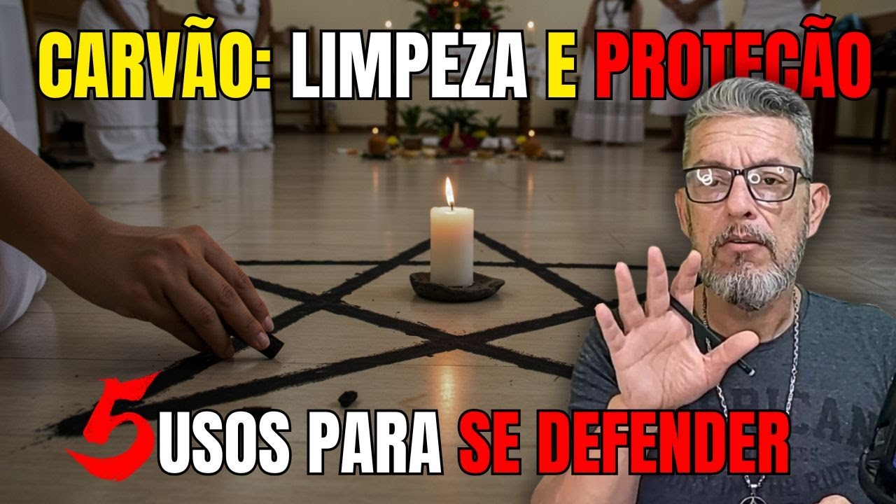 Limpeza Espiritual com Carv&atilde;o: 5 Usos que Poucos Conhecem!