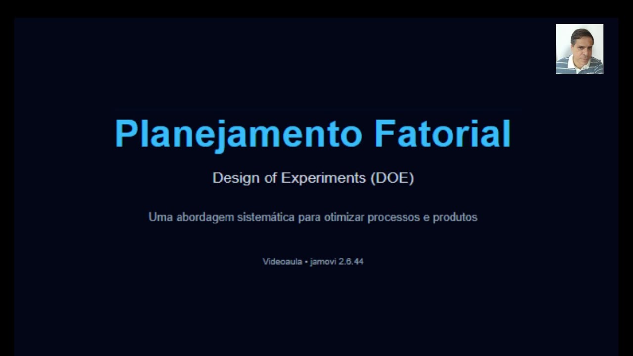 Planejamento Fatorial 2ⁿ no Jamovi (Parte 1) - Pacote exclusivo DesignFactorial gratuito