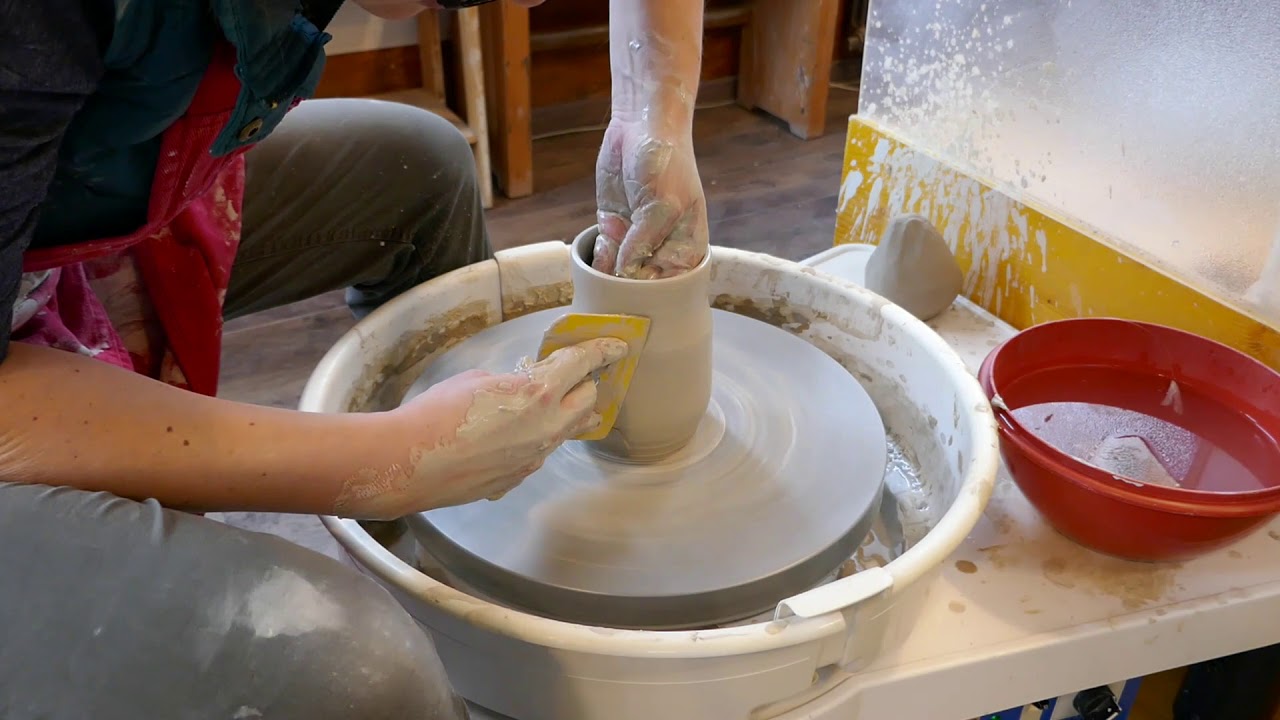 [TUTO] TOURNAGE -  montée de terre et finitions