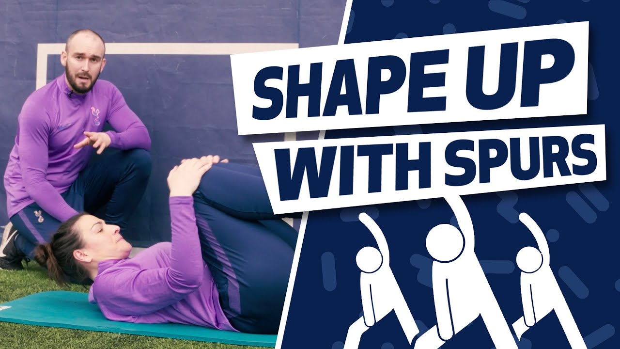 ABDOMINAL WORKOUT | SHAPE UP WITH SPURS