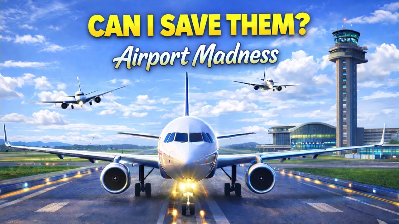 I Tried to Control An AIRPORT || (Easy or Hard)